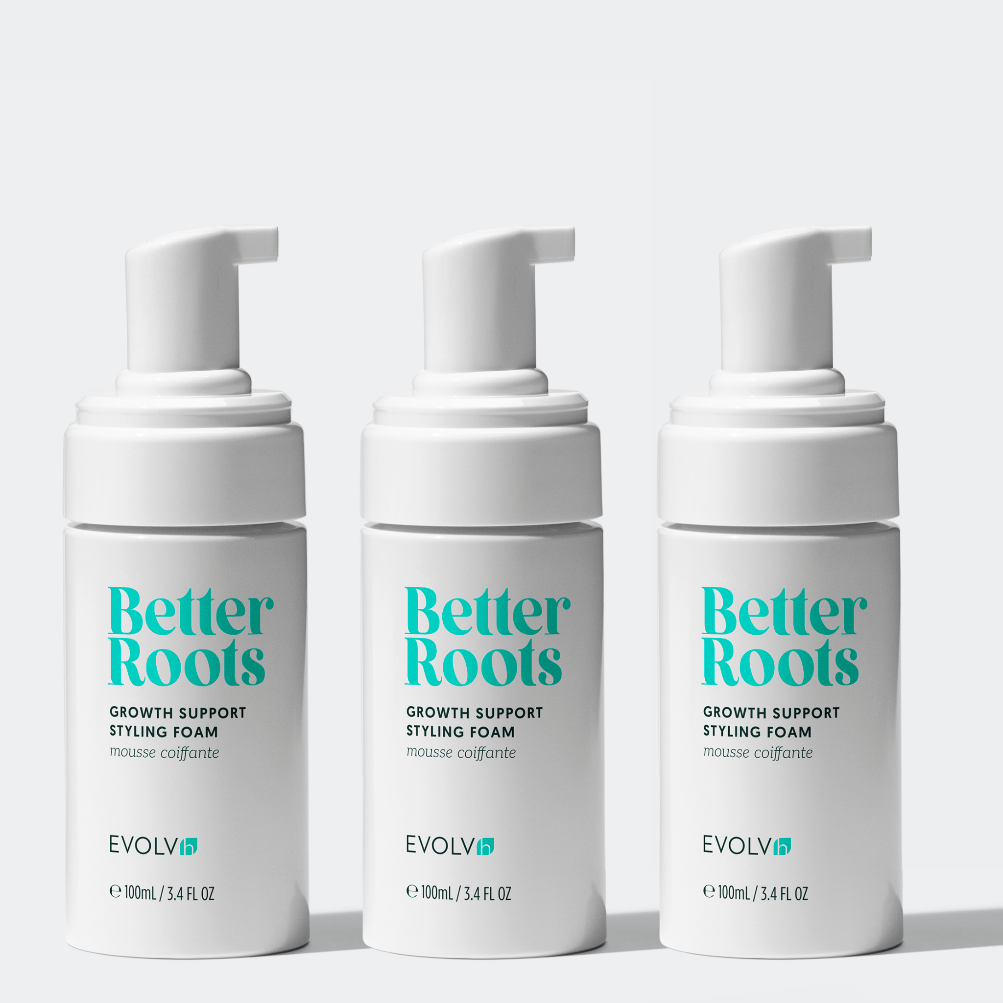 NEW! Growth Support Styling Foam 3-Pack