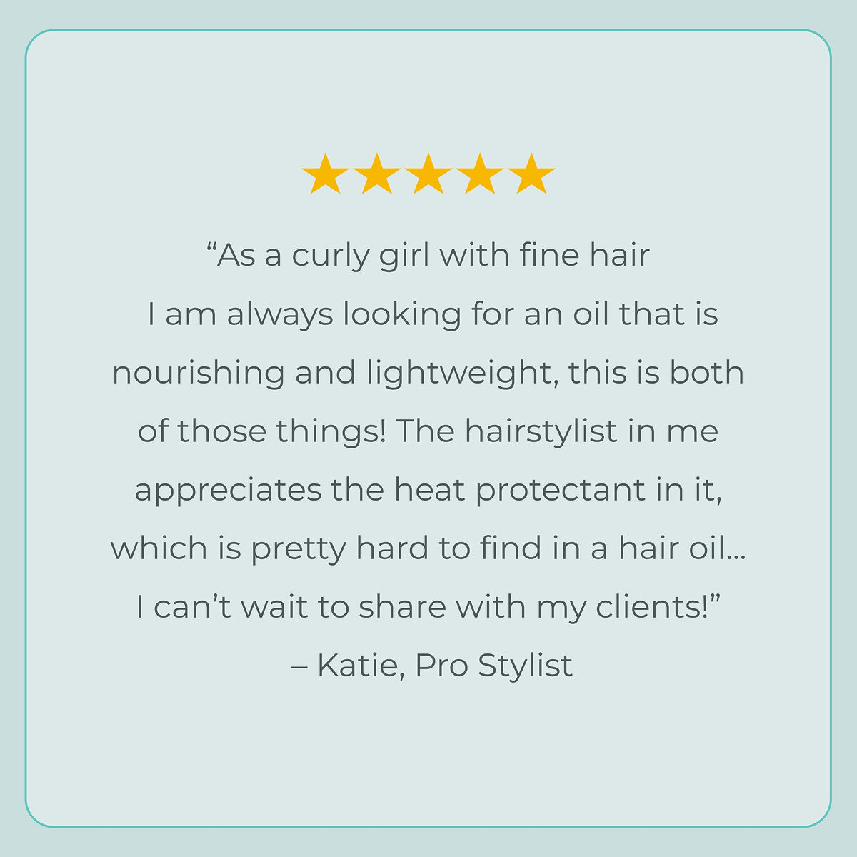 Pro stylist review of EVOLVh The Standard Hair Oil