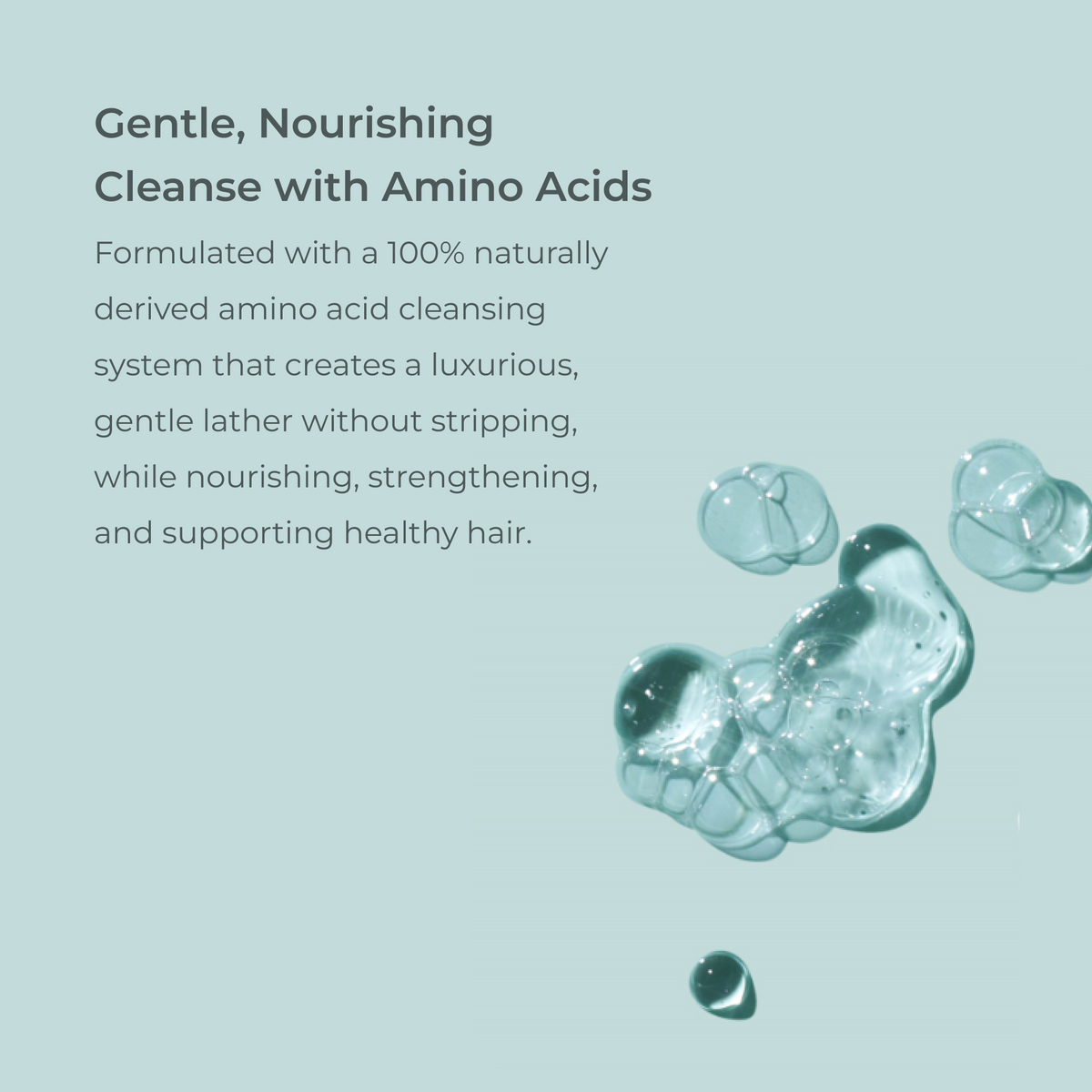 EVOLVh UltraShine Shampoo amino acid cleansing system explained