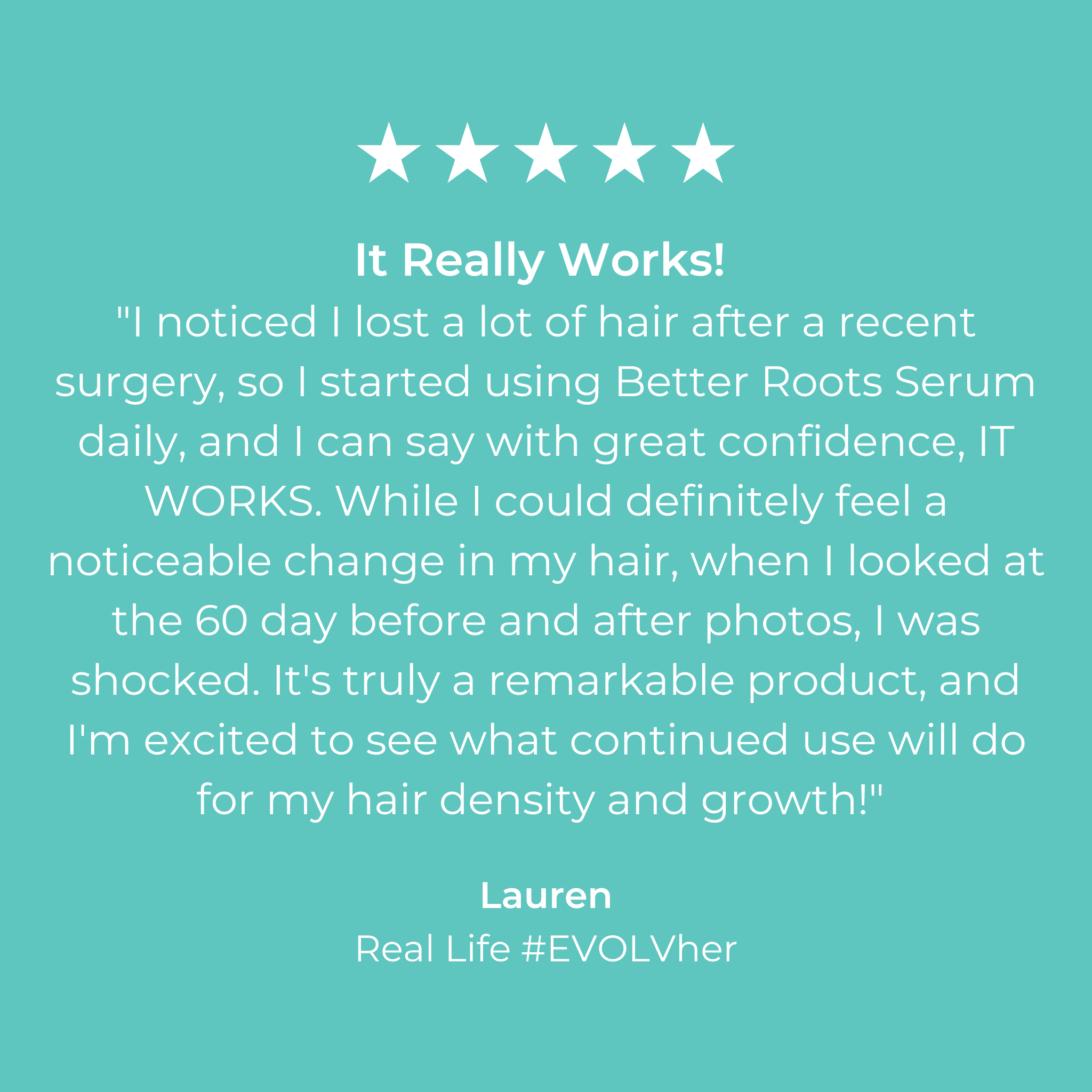 EVOLVh Better Roots RootBoost Serum
