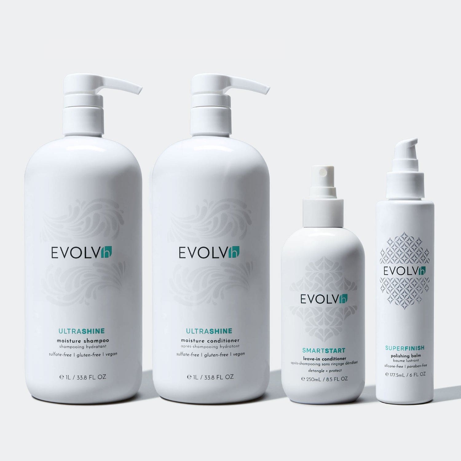 Evolv Ultrashine Moisture Shampoo & Conditioner popular 33.8 oz each!