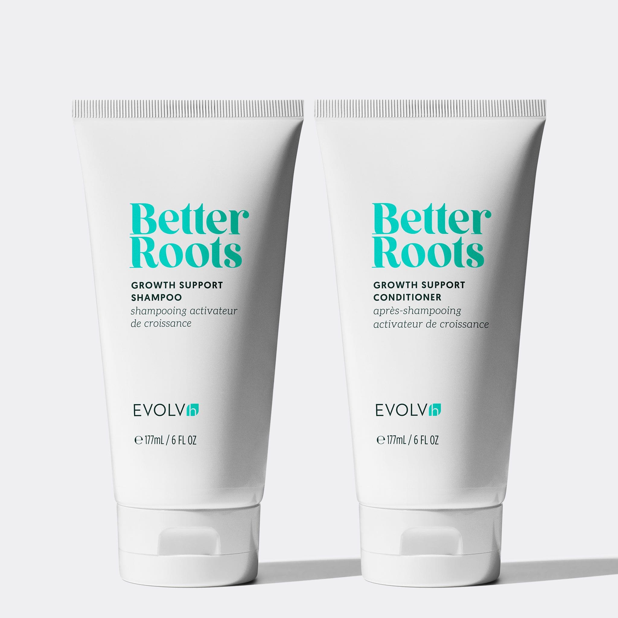 EVOLVh  Better Roots Growth Support Shampoo and Conditioner Duo