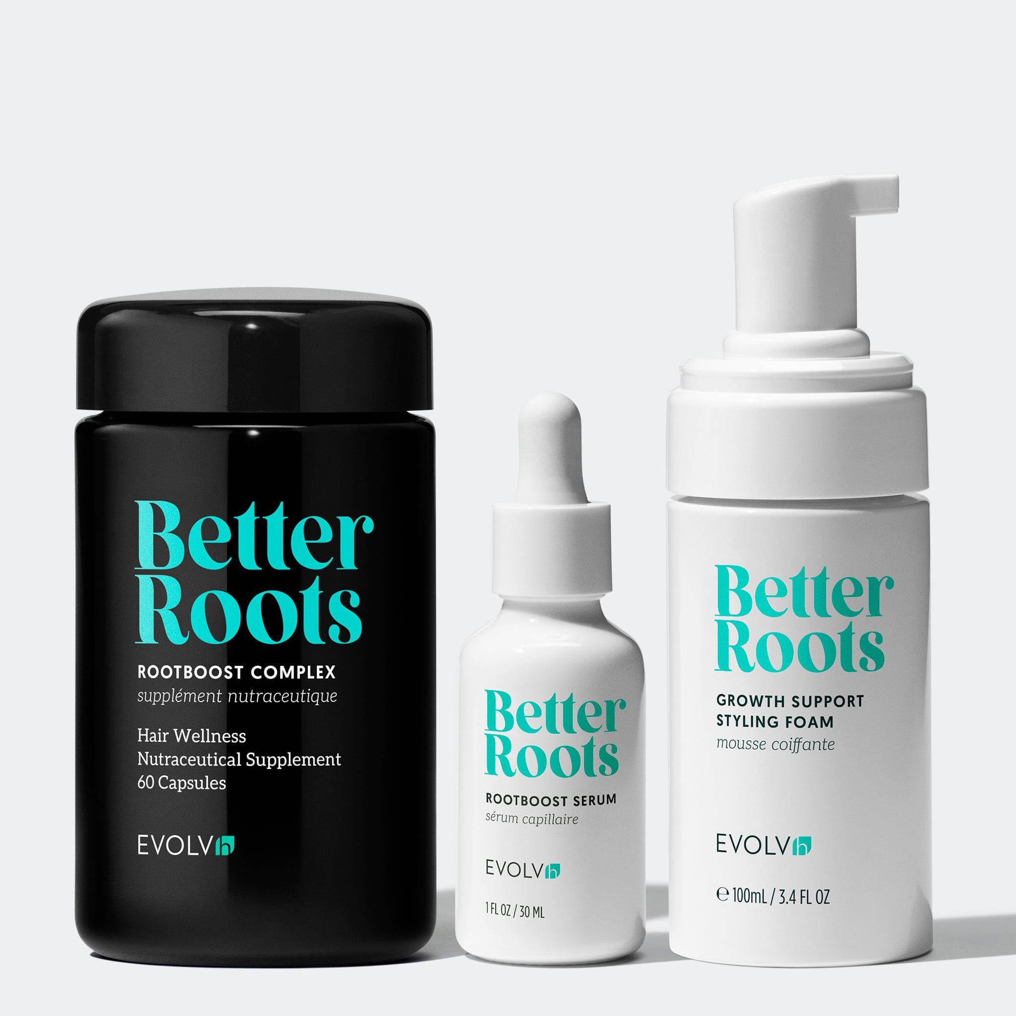 EVOLVh NEW! Better Roots Growth Support Super Trio