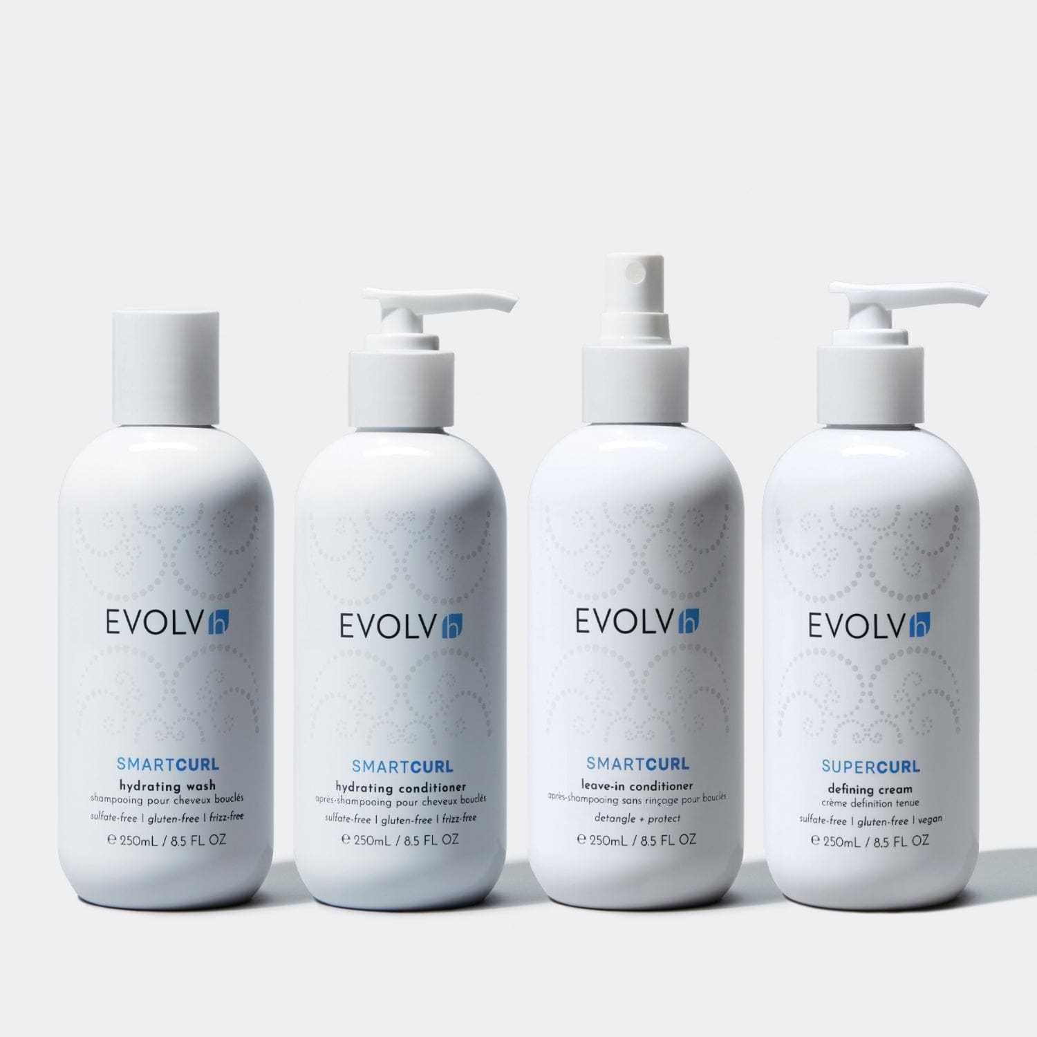 Bundle evolvh gel leave in curl factory shine repair