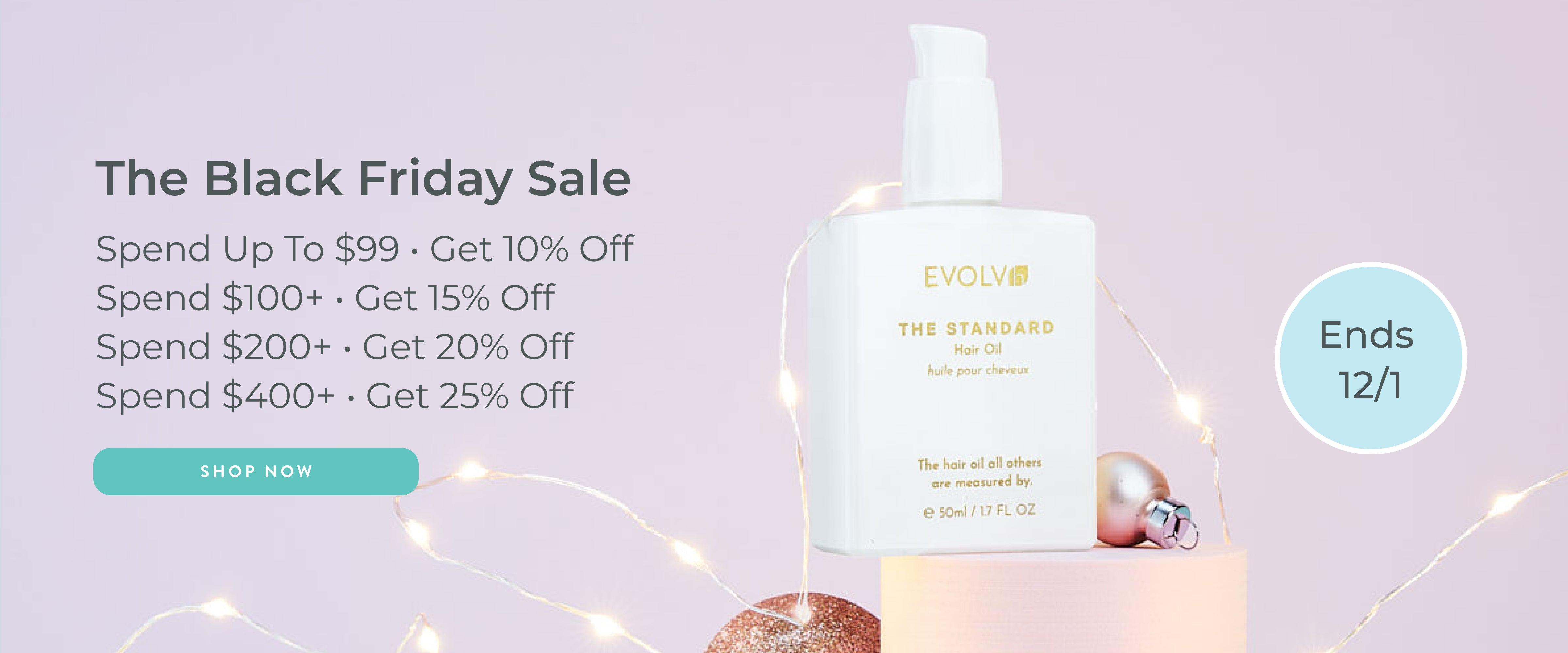 Clean hair products from EVOLVh – shop now